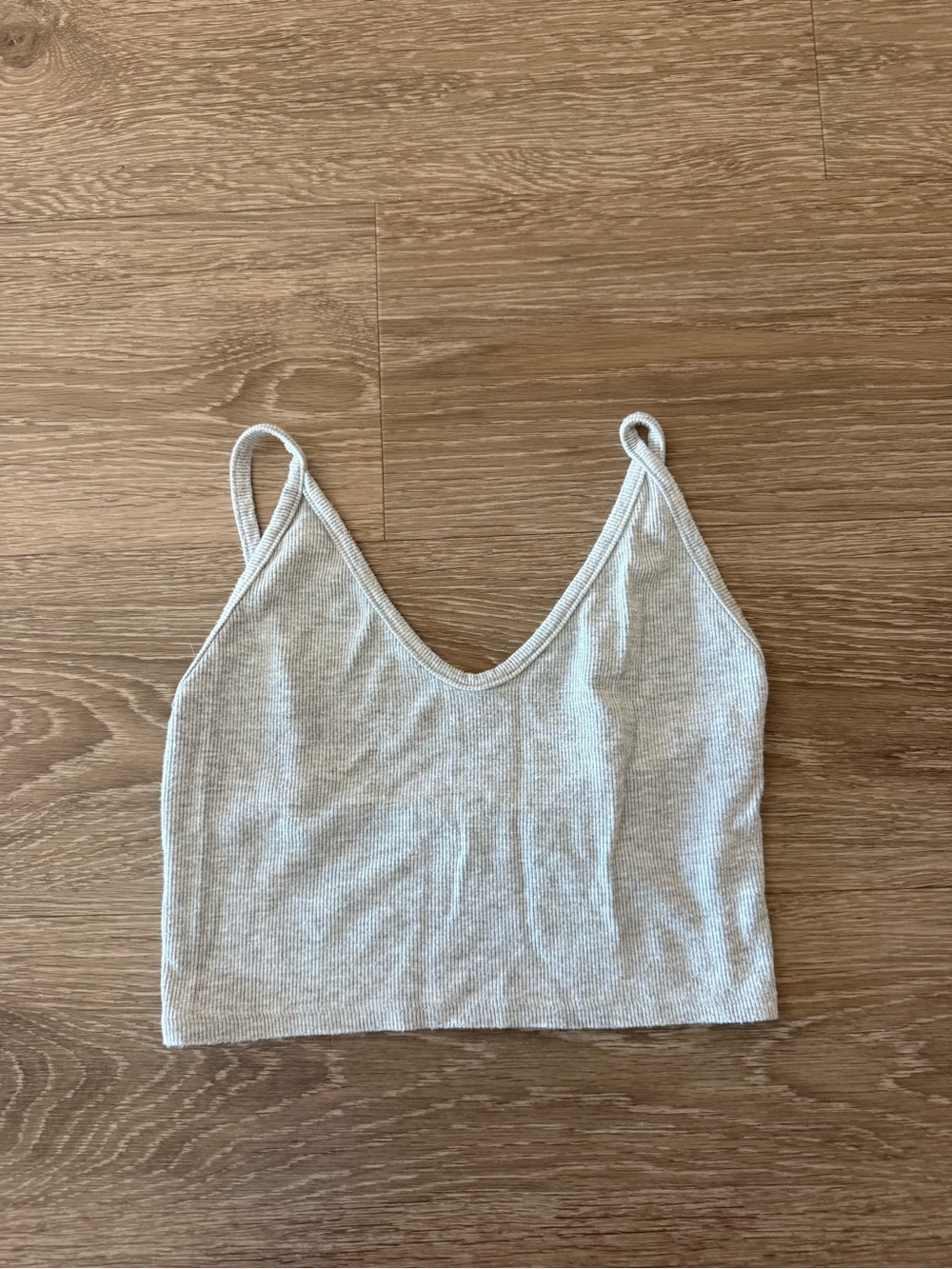 JOAH BROWN STRAPPY CROP TANK - Picture 5 of 7
